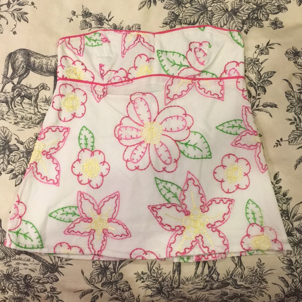 Lilly Pulitzer Strapless Top